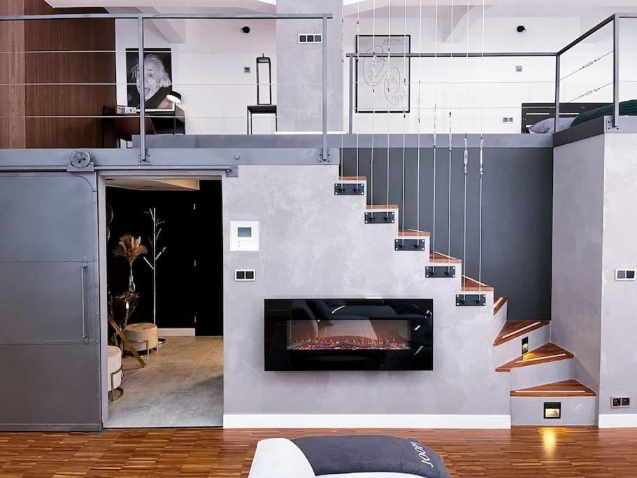 Ferienwohnung The Factory Loft Prag Exterior foto